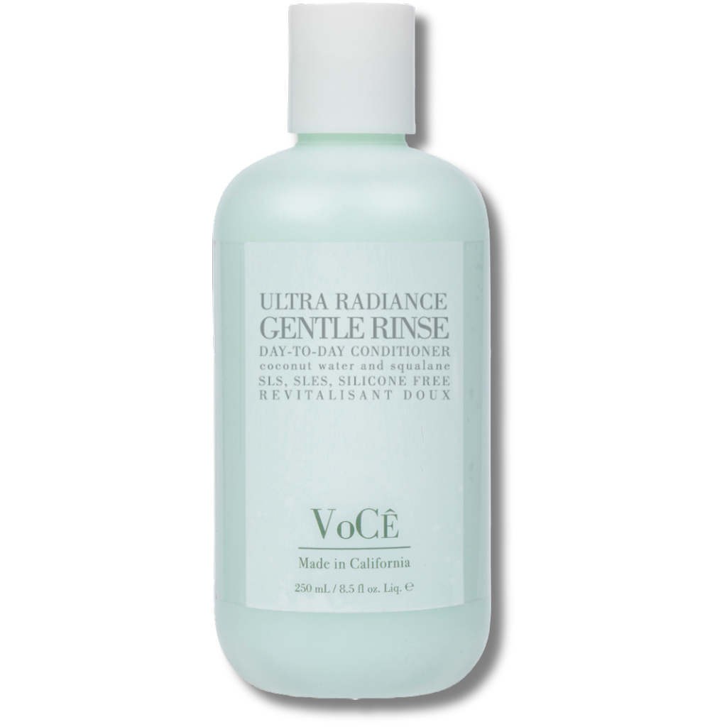 VoCÊ Haircare – Natural | Gentle Conditioner - Rinse | Shine Infused | Non-Toxic, Cruelty-Free, Vegan Haircare (8.5oz)
