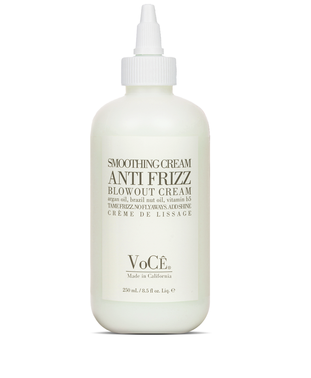 VoCÊ Haircare – Natural Smoothing Blowout Cream | Anti-Frizz Control and Heat Protection | Vegan, Non-Toxic, Cruelty-Free Haircare for Smooth, Shiny Hair (8.5 oz | 250ml)