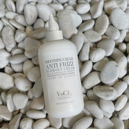 VoCÊ Haircare – Natural Smoothing Blowout Cream | Anti-Frizz Control and Heat Protection | Vegan, Non-Toxic, Cruelty-Free Haircare for Smooth, Shiny Hair (8.5 oz | 250ml)