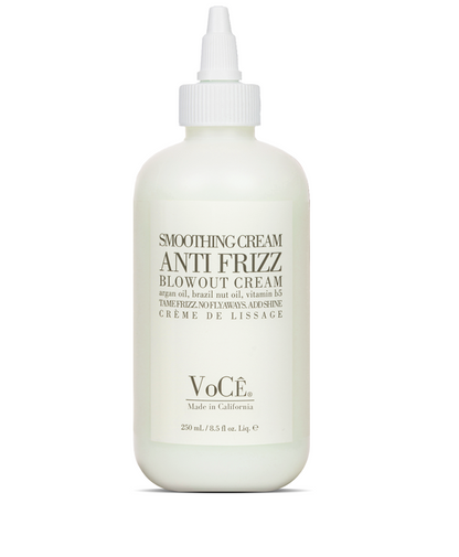 VoCÊ Haircare – Natural Smoothing Blowout Cream | Anti-Frizz Control and Heat Protection | Vegan, Non-Toxic, Cruelty-Free Haircare for Smooth, Shiny Hair (8.5 oz | 250ml)
